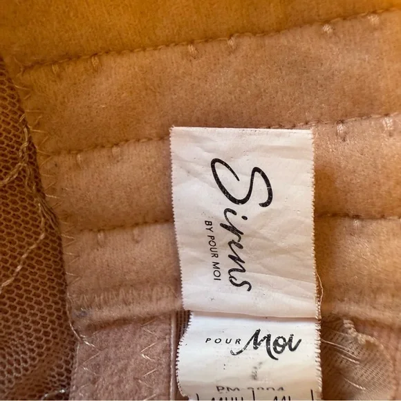 Pour Moi Sirens Full Figure Lace Underwire Bra - Nude - Picture 9 of 9